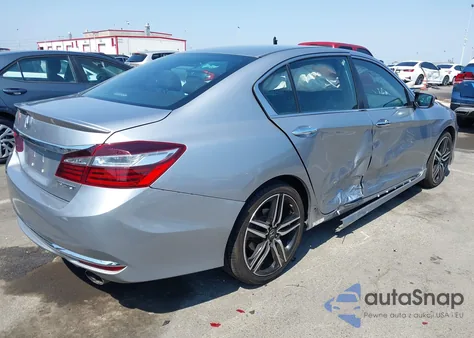 2017 Honda Accord Sport from USA, damaged, VIN 1HGCR2F57HA308355